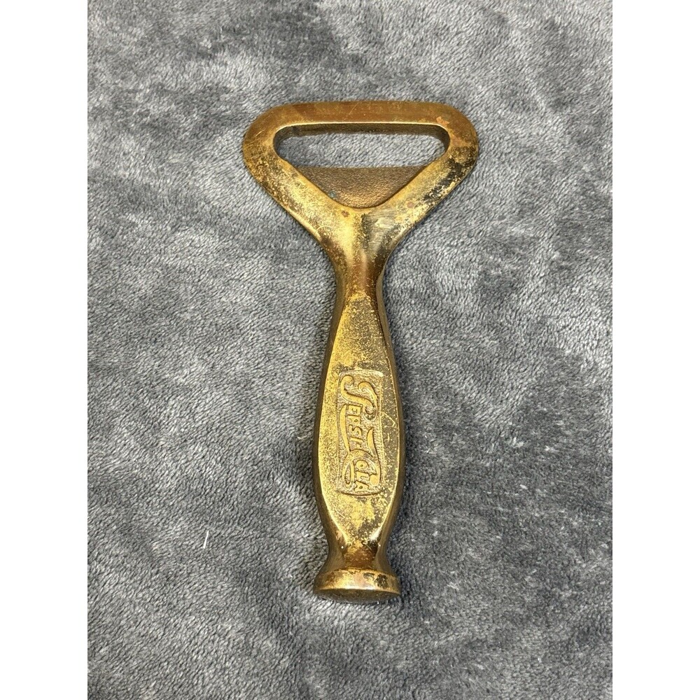 Vintage Brass Bronze Pepsi Cola Bottle Opener Ice Crusher Unique